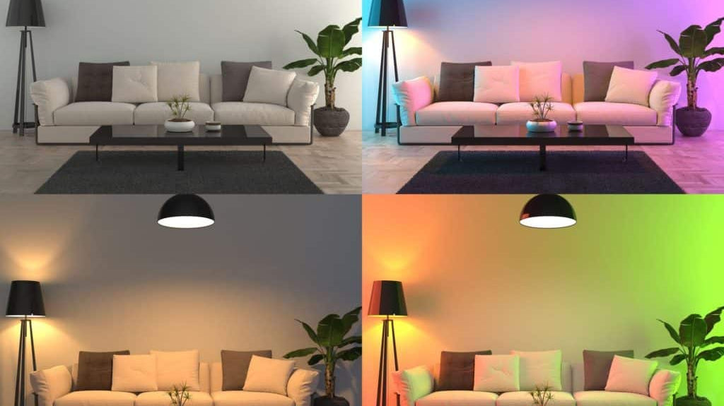 Basic principles of lighting devices arrangement in an apartment