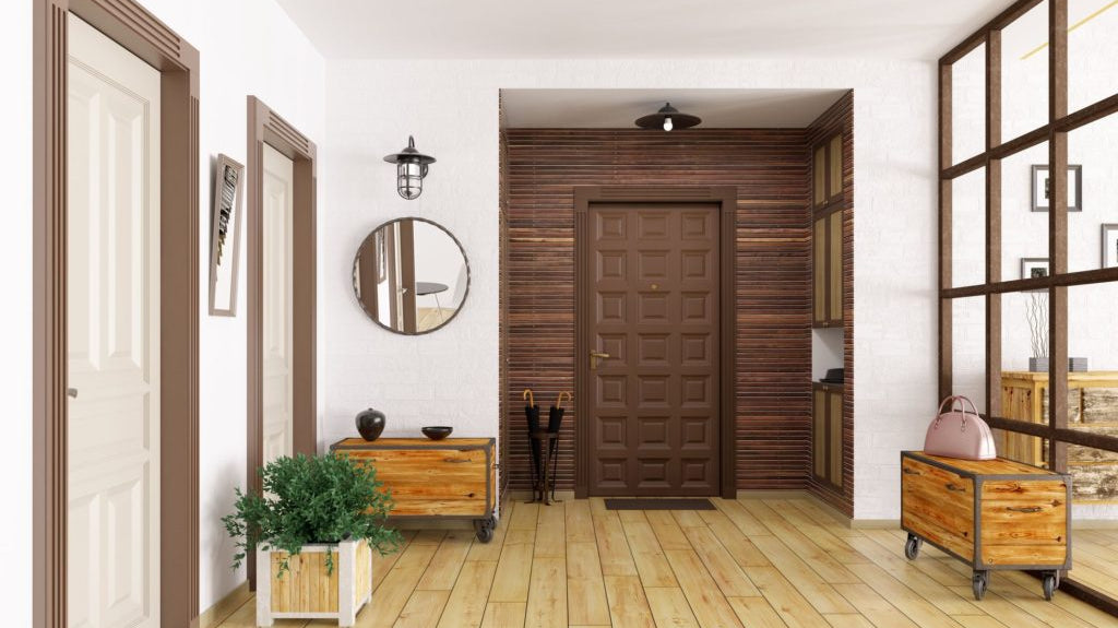 Interior design for spacious foyers