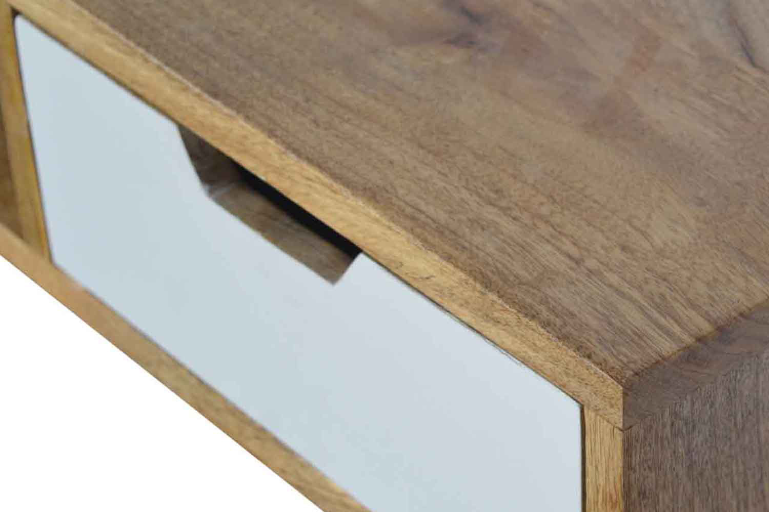 Artisan - Writing Desk with White Hand Painted Drawer