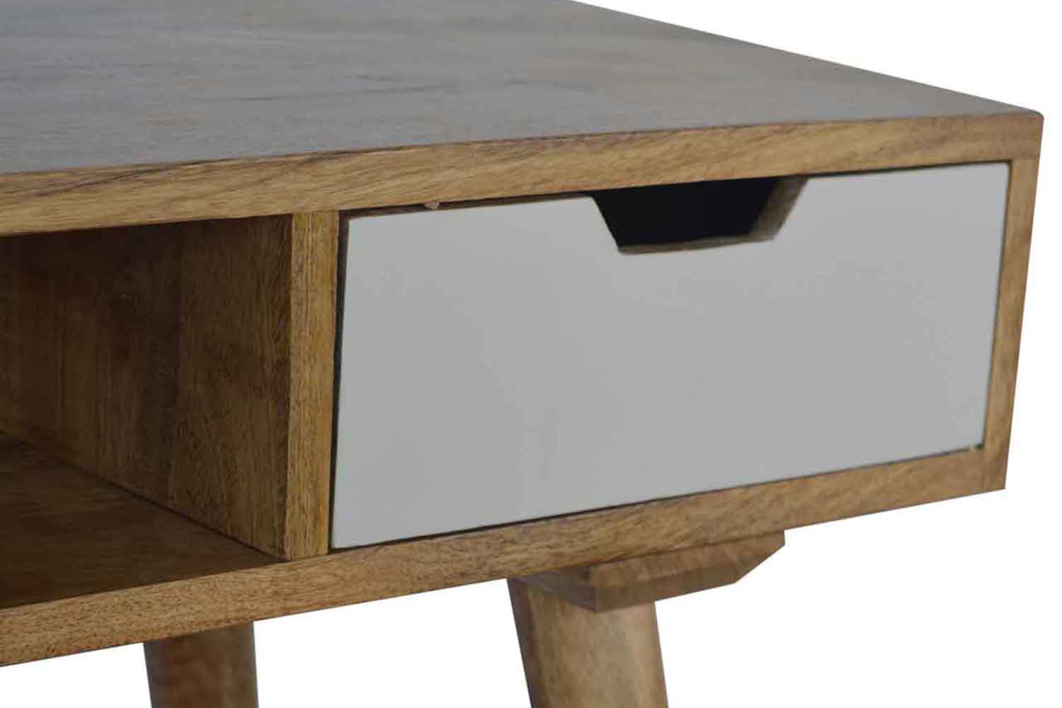 Artisan - Writing Desk with White Hand Painted Drawer