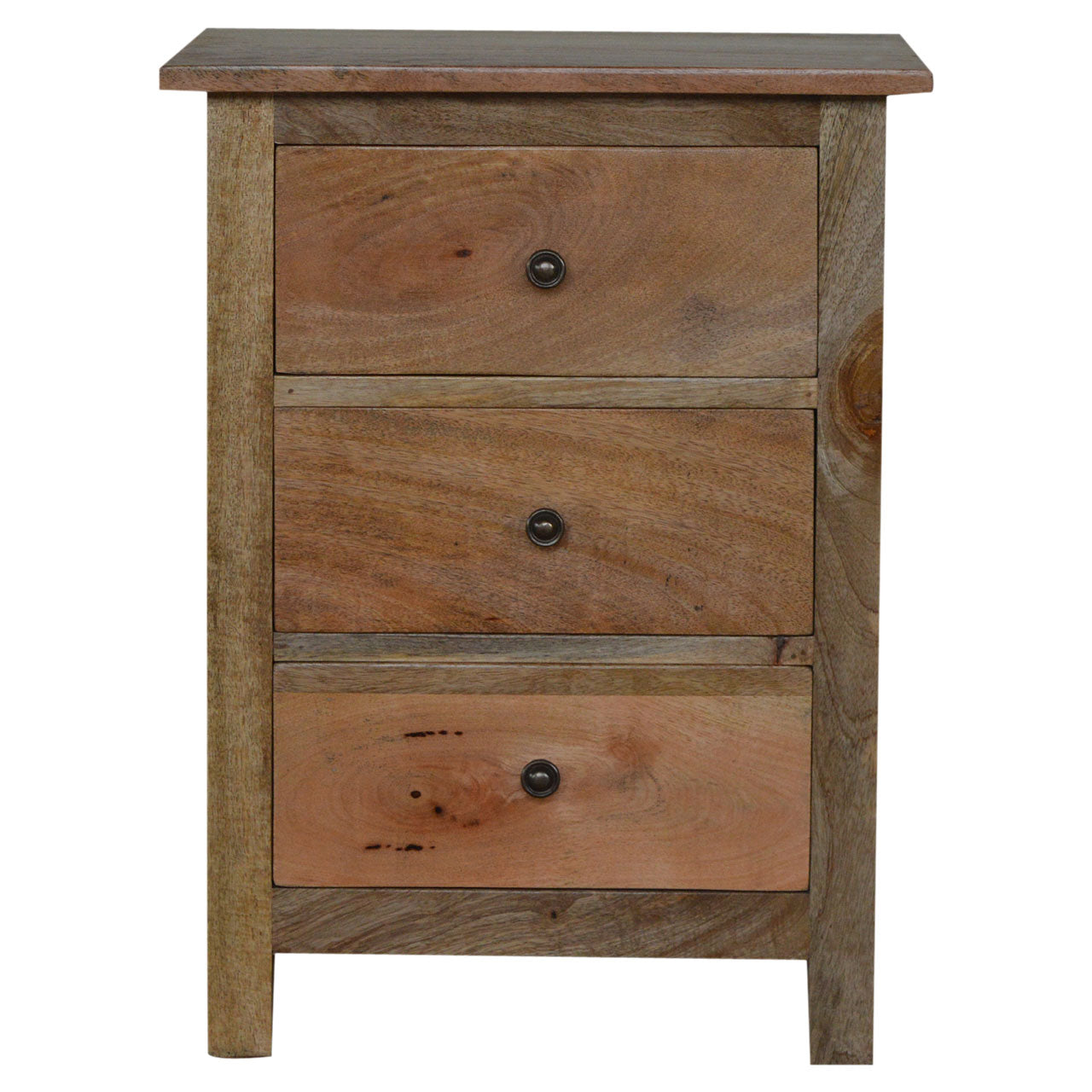 Artisan - Country Style Nightstand in Oak-Ish