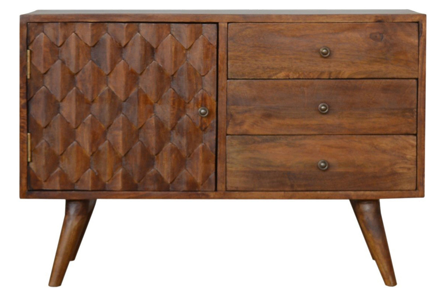 Artisan - Pineapple Carved Sideboard