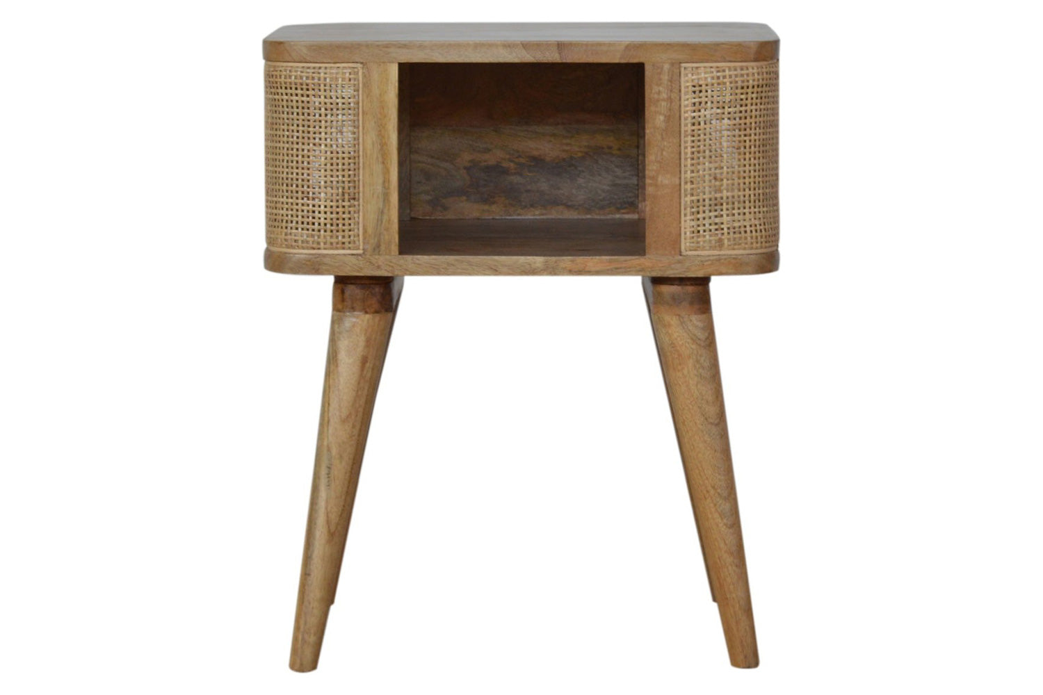 Artisan - Woven Bedside in Open Slot Bedside