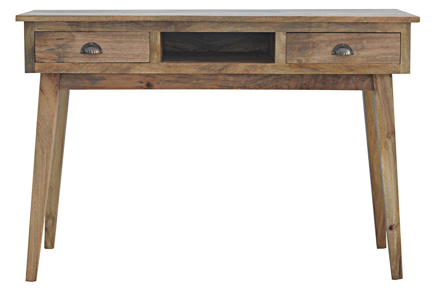 Artisan - Solid Wood Writing Desk with 2 Drawers