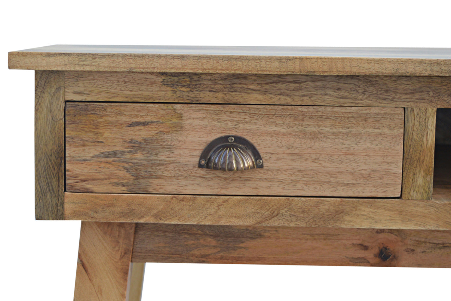 Artisan - Solid Wood Writing Desk with 2 Drawers