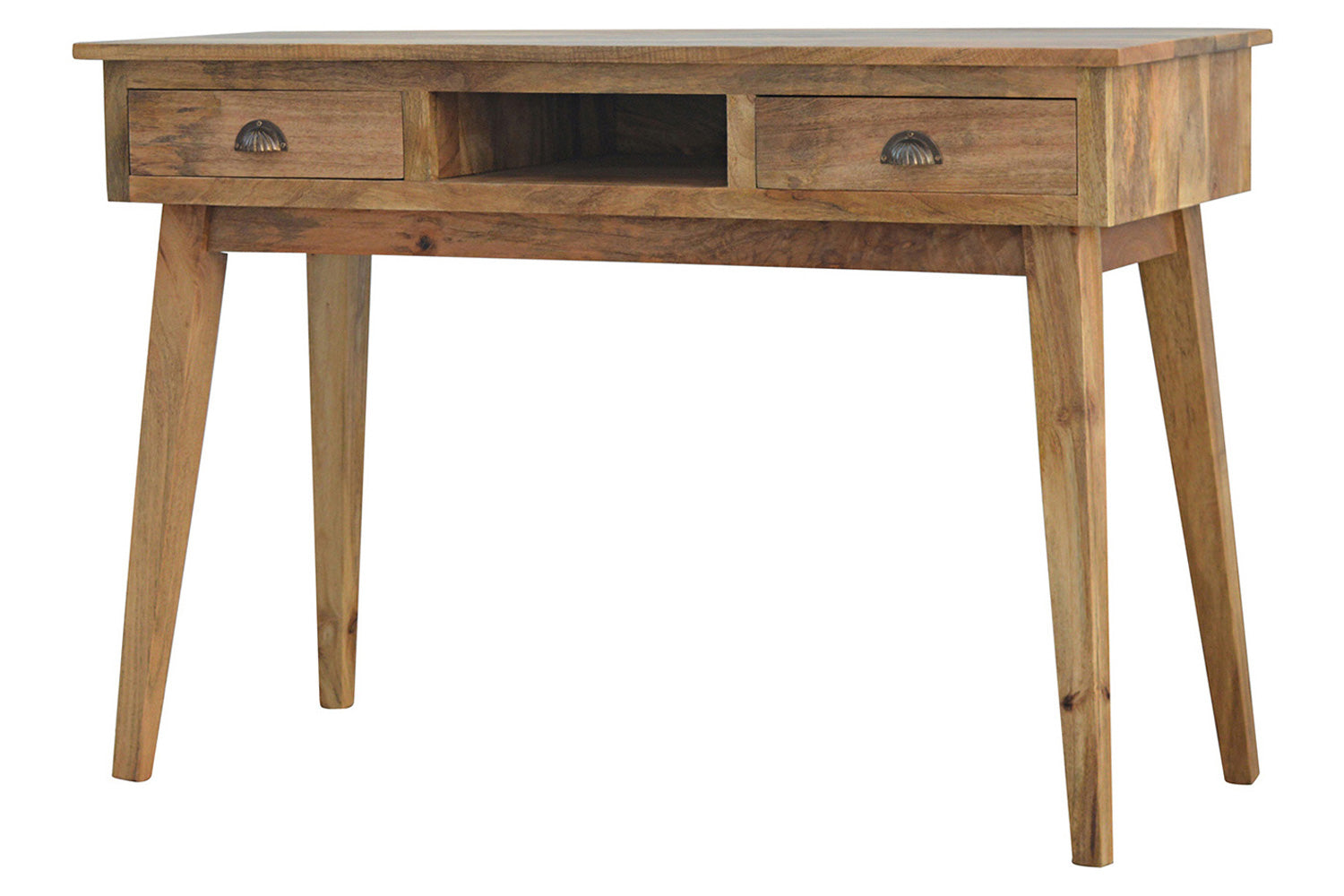 Artisan - Solid Wood Writing Desk with 2 Drawers