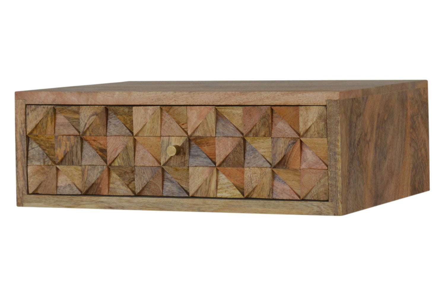 Artisan - Wall Mounted Carved Bedside