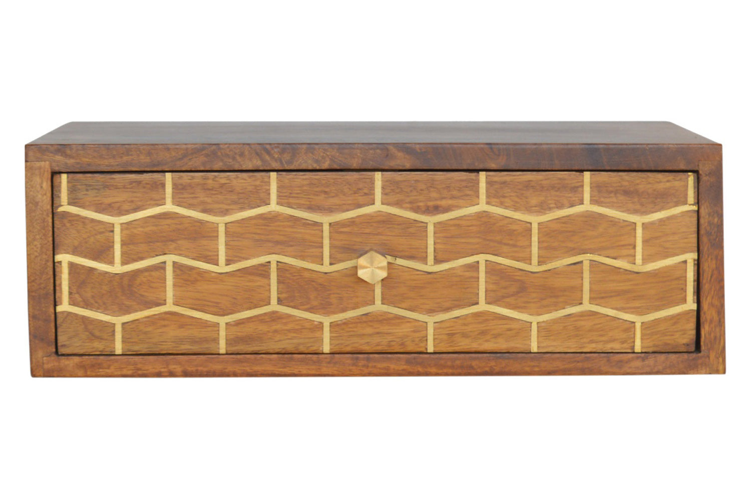 Artisan - Wall Mounted Carved Bedside