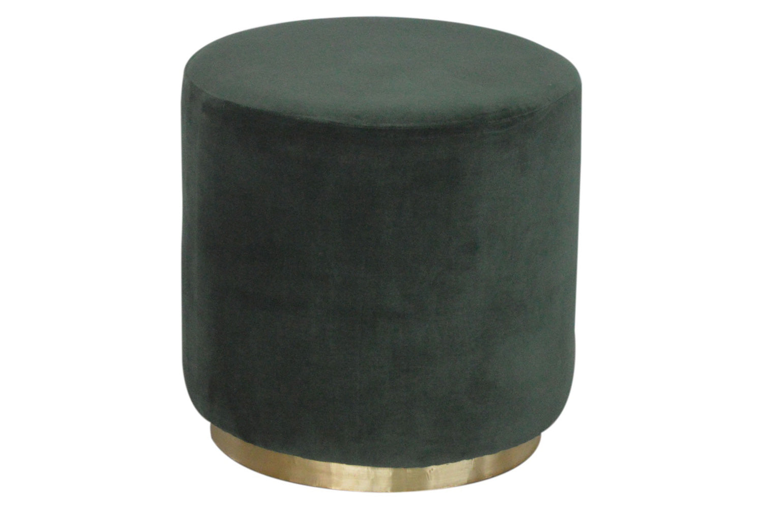 Artisan - Footstool with Gold Base
