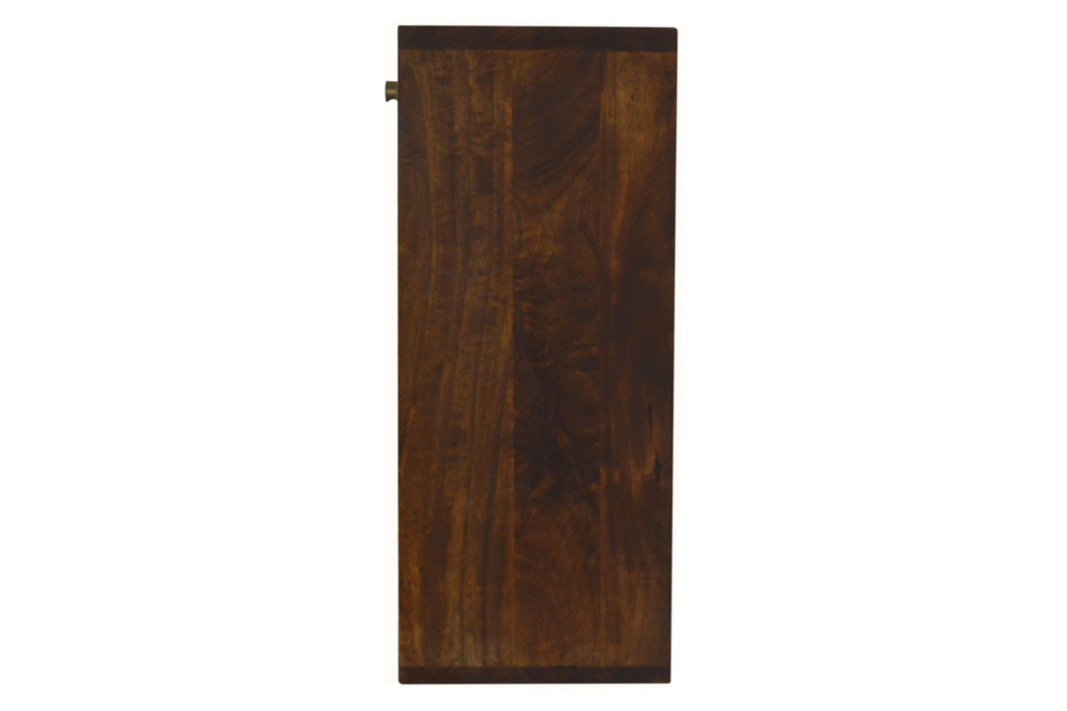 Artisan - Geometric Brass Inlay Flip Down Writing Desk