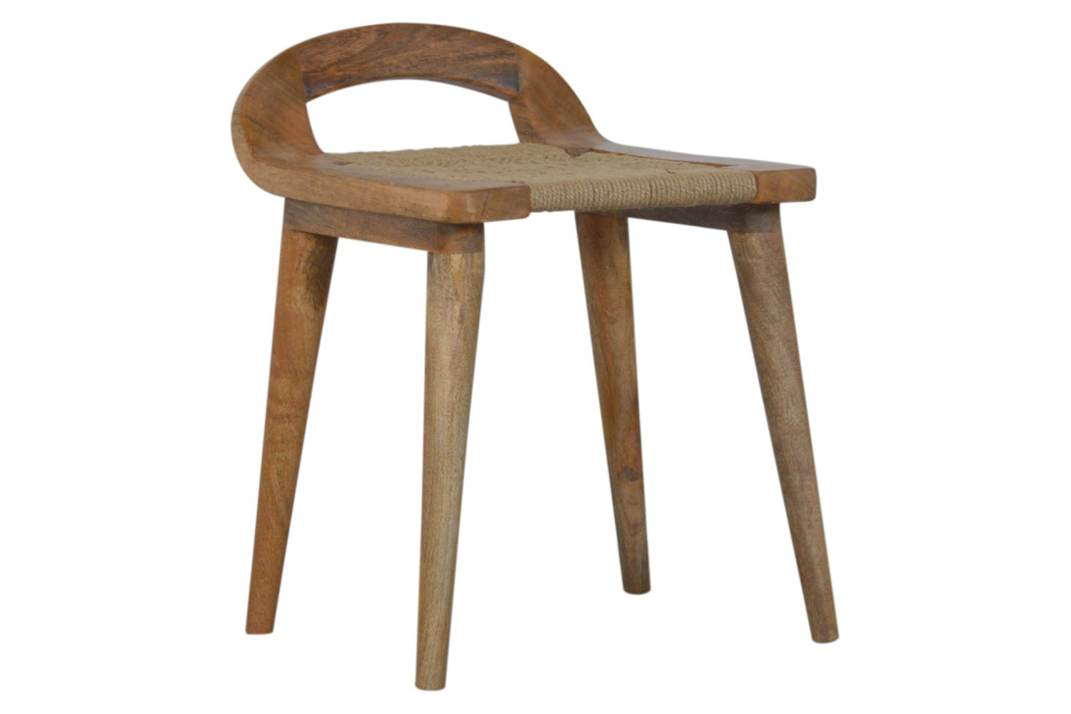 Artisan - Raised Back Woven Stool