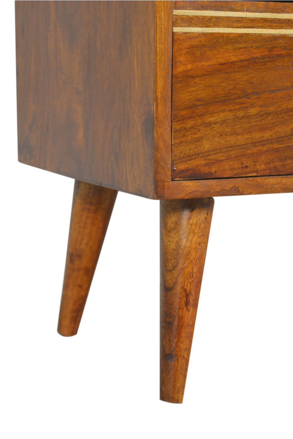 Artisan - Multi Bedside with Removeable Drawers in Chestnut