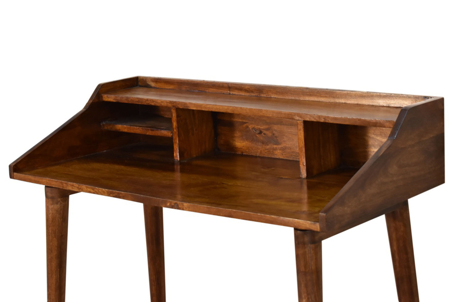 Artisan - Multi Drawer Writing Desk in Chestnut