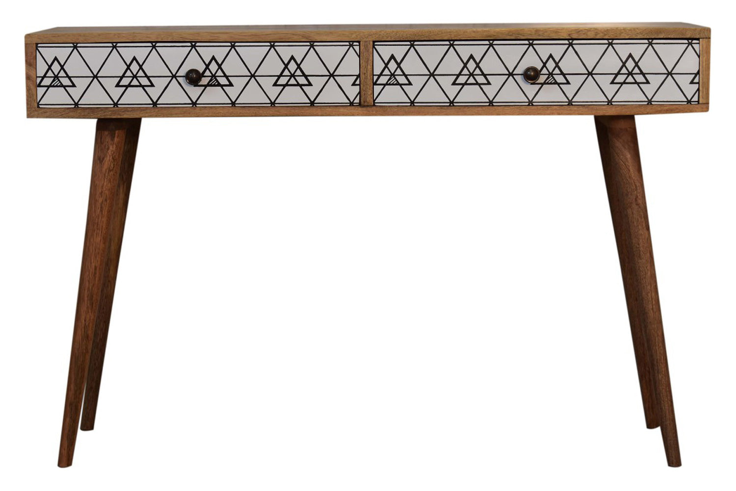 Artisan - Triangle Printed Console Table