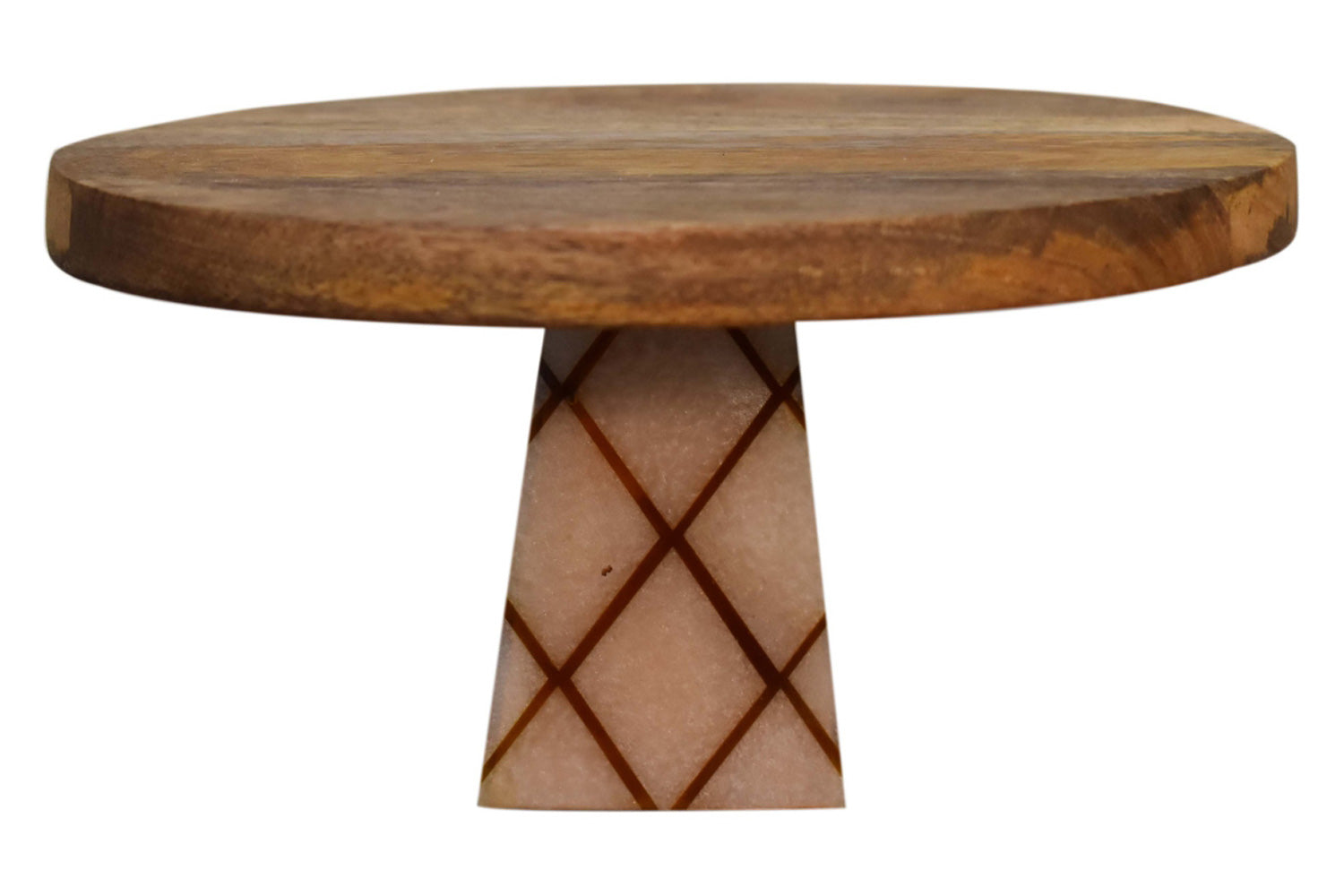 Artisan - Cross Base Resin Cake Stand