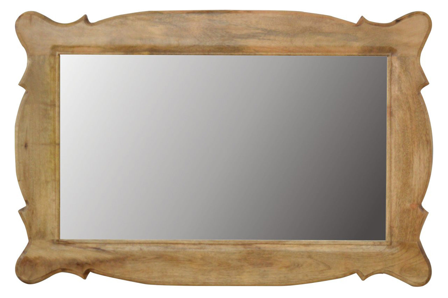 Artisan - Hand Carved Oblong Frame with Mirror