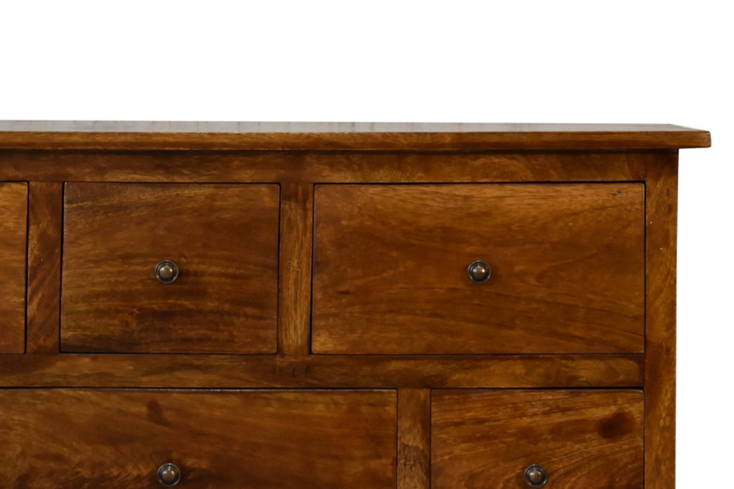 Artisan - Solid Wood 8 Drawer Chest in Chestnut