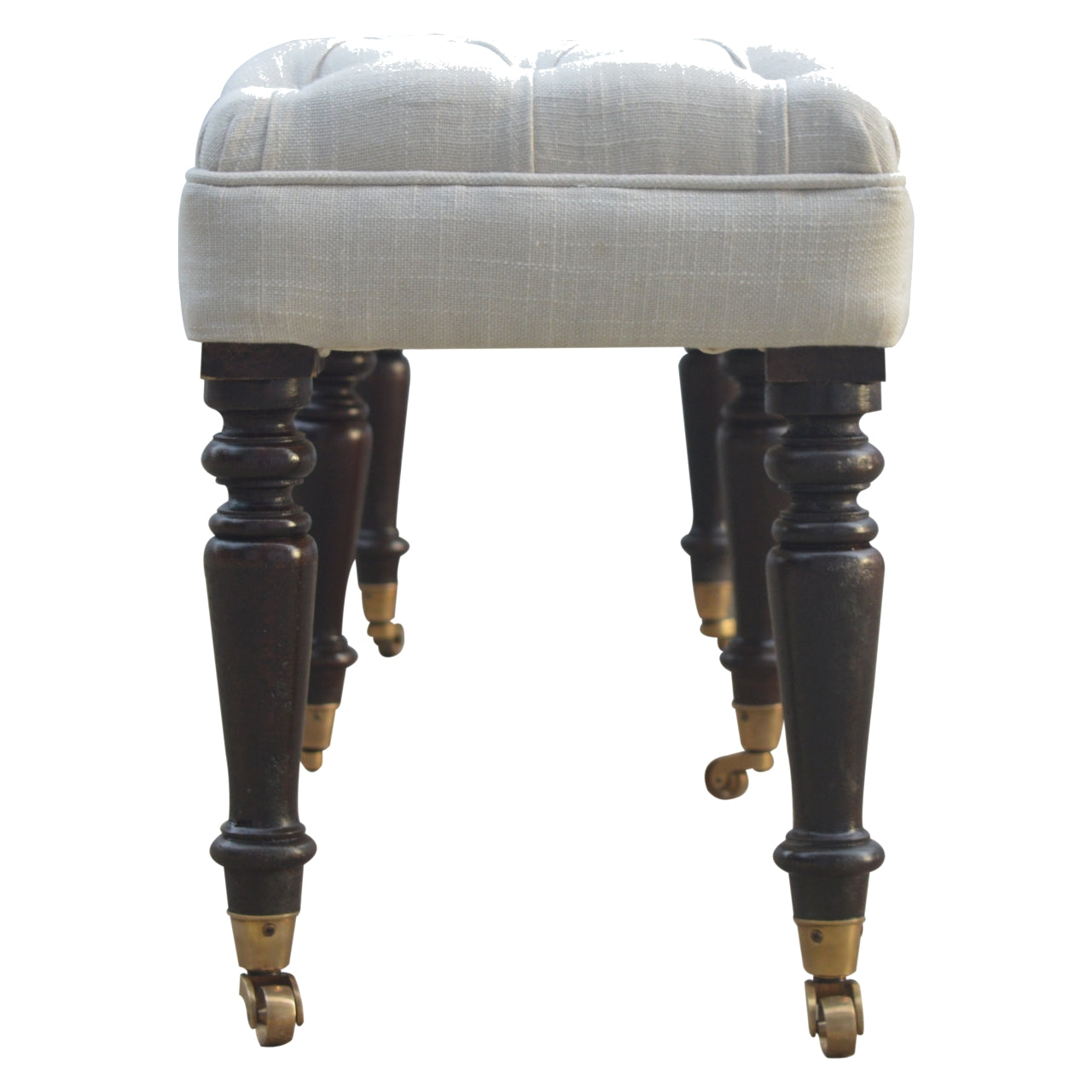 Artisan - Hallway Castor Bench in Mango Wood