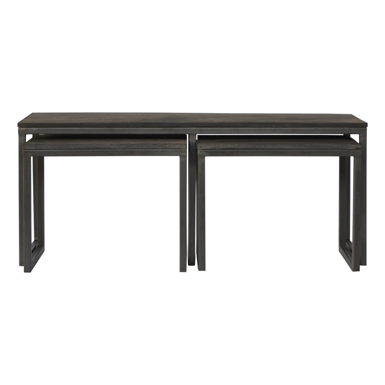 Artisan - Set of 3 Tables with Iron Base
