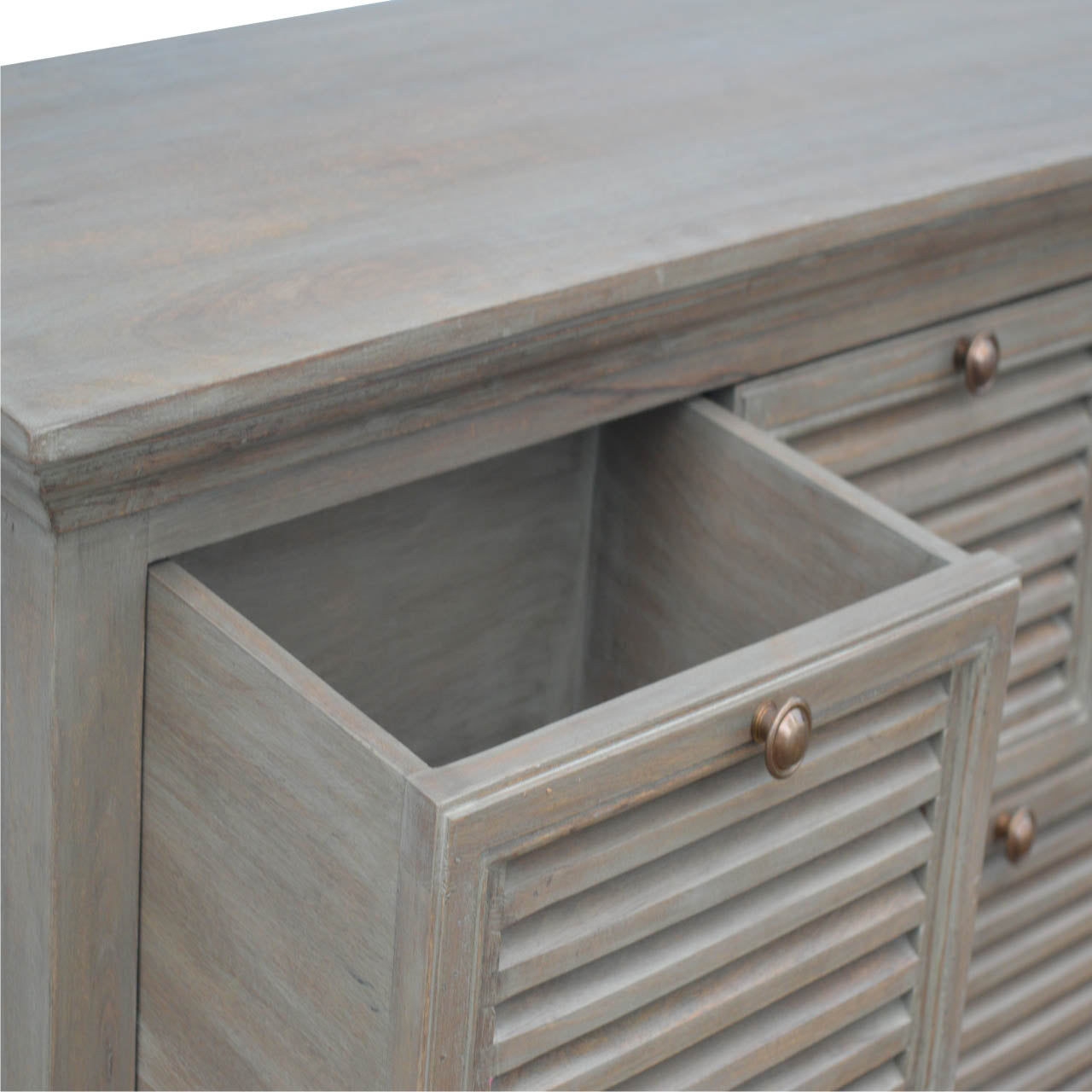 Artisan - 5 Shutter Buffet in Gray
