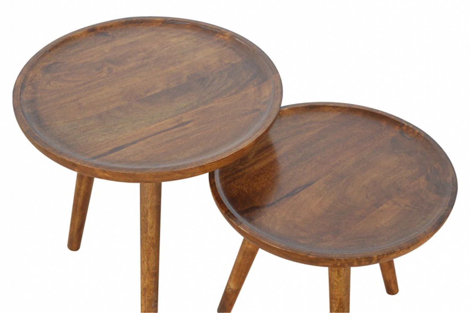 Artisan - Tray Nesting Stools in Chestnut