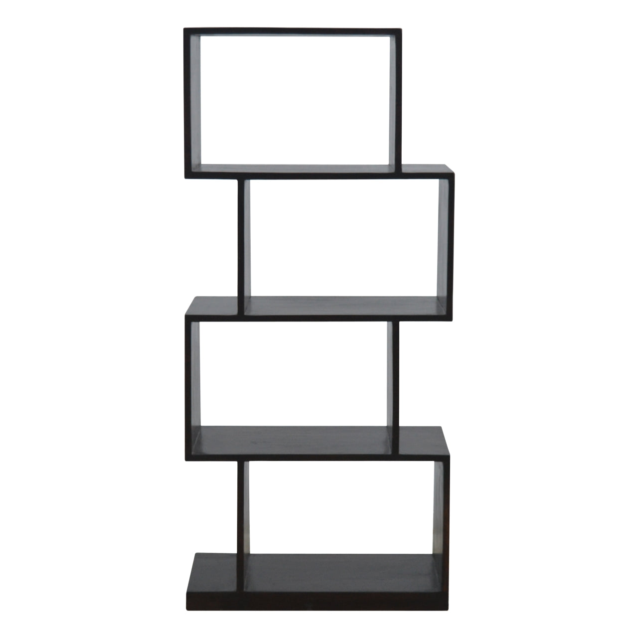 Artisan - Zig Zag Display Unit in Chestnut