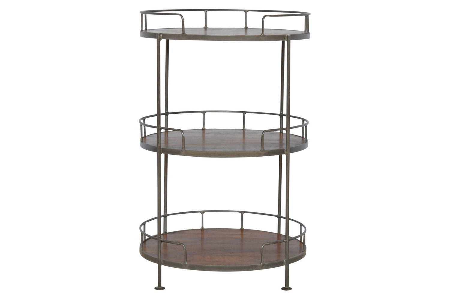 Artisan - Industrial Round Butler Tray Table