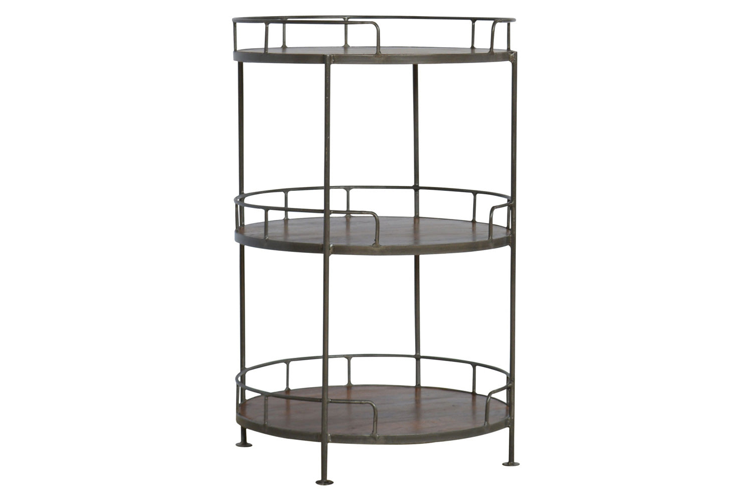 Artisan - Industrial Round Butler Tray Table