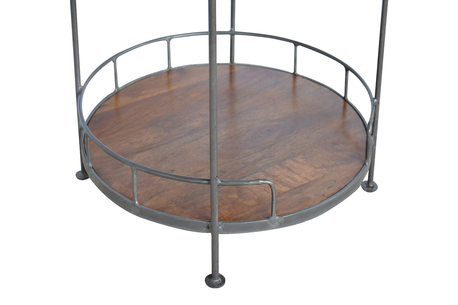 Artisan - Industrial Round Butler Tray Table