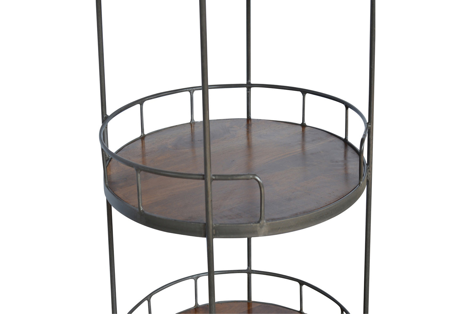 Artisan - Industrial Round Butler Tray Table