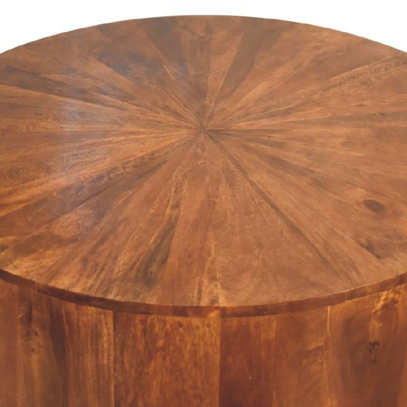Artisan - Chestnut Round Wooden Coffee Table