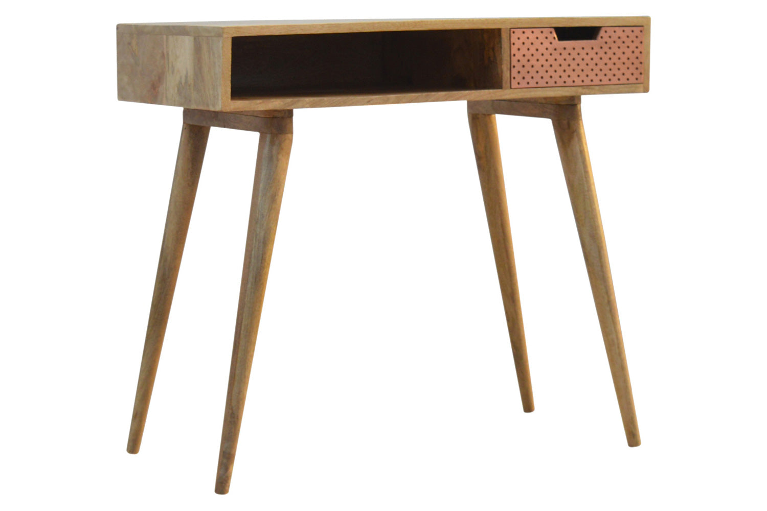 Artisan - Perforated Copper Writing Desk