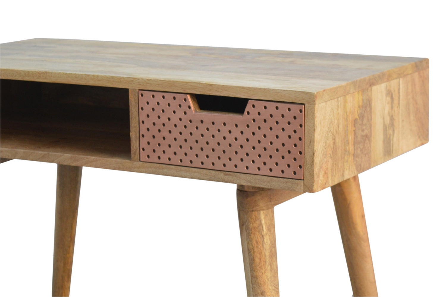 Artisan - Perforated Copper Writing Desk