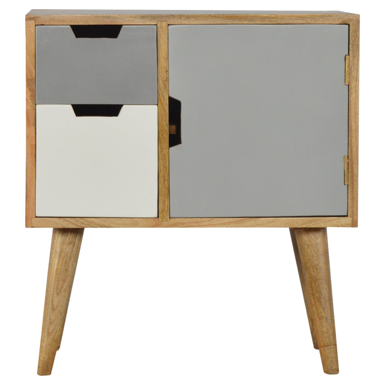 Artisan - Painted Cabinet in Gray/White