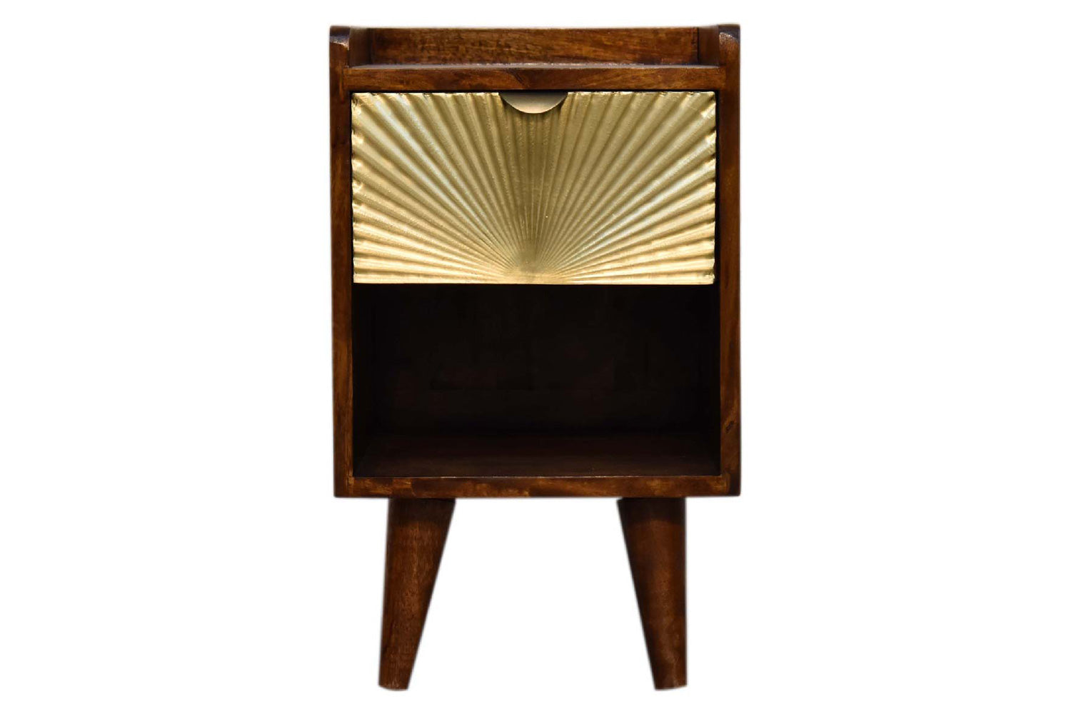 Artisan - Mini Manila Gold 1 Drawer Bedside