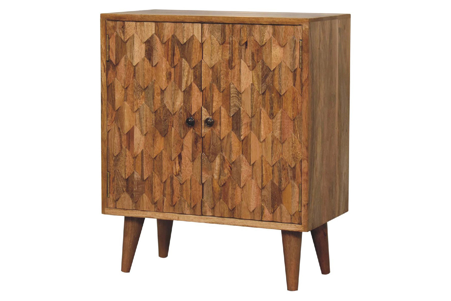 Artisan - Mini Pineapple Carved Cabinet