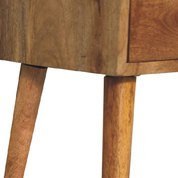 Artisan - Mini 2 Drawer Oak-Ish Nightstand