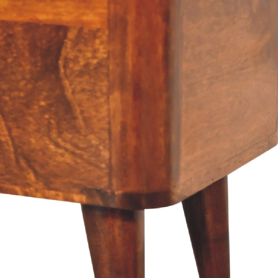 Artisan - Chestnut Lid-Up Storage Stool