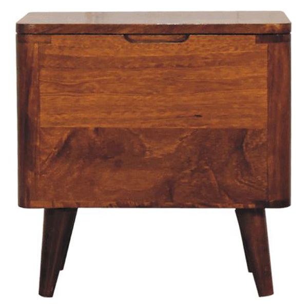 Artisan - Chestnut Lid-Up Storage Stool