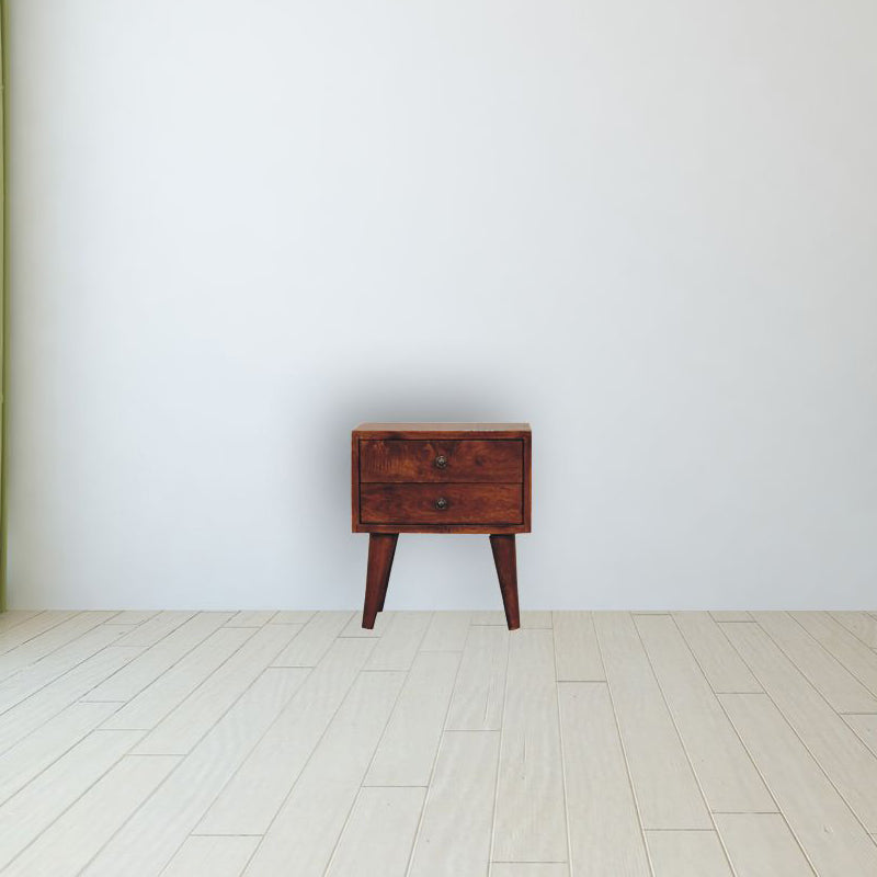 Artisan - Mini Chestnut Modern Nightstand
