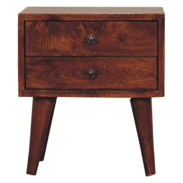 Artisan - Mini Chestnut Modern Nightstand