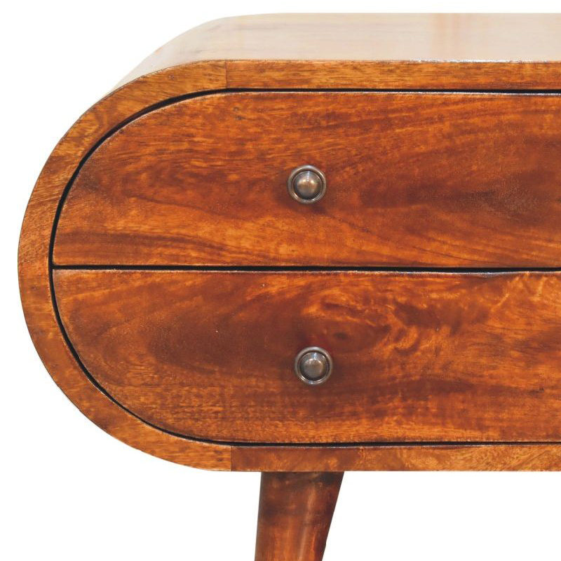 Artisan - Chestnut Circular Media Unit