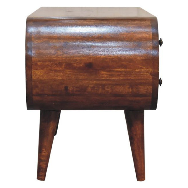 Artisan - Chestnut Circular Media Unit