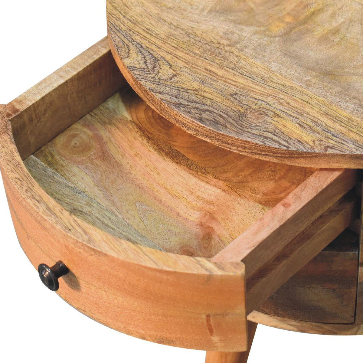 Artisan - Odyssey Oak-Ish Tripod Nightstand