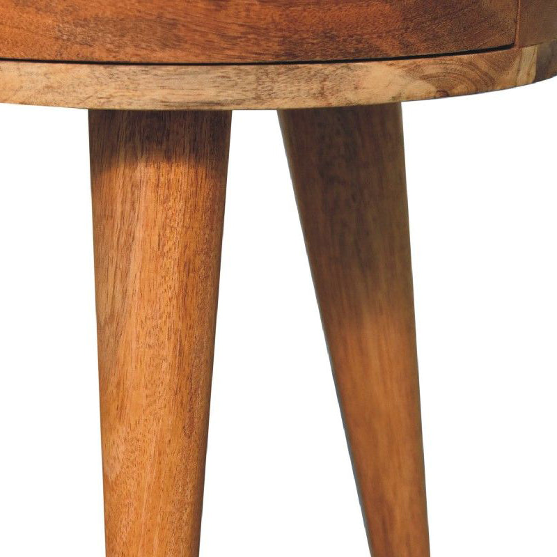 Artisan - Odyssey Oak-Ish Tripod Nightstand