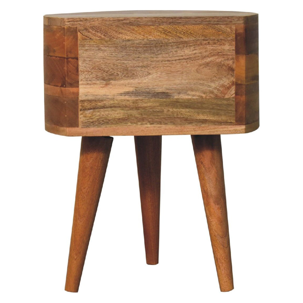 Artisan - Odyssey Oak-Ish Tripod Nightstand