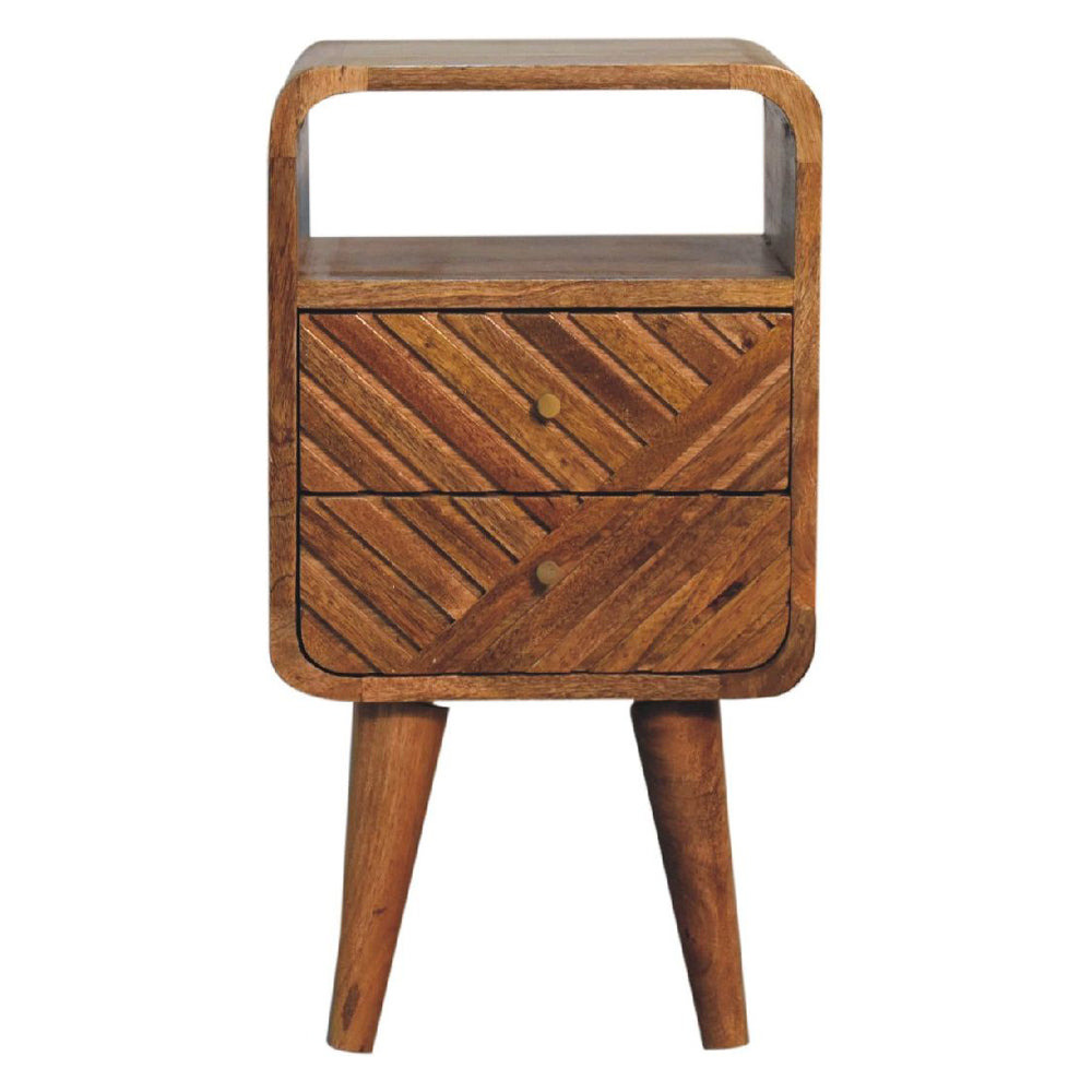 Artisan - Mini Lille Curved Nightstand