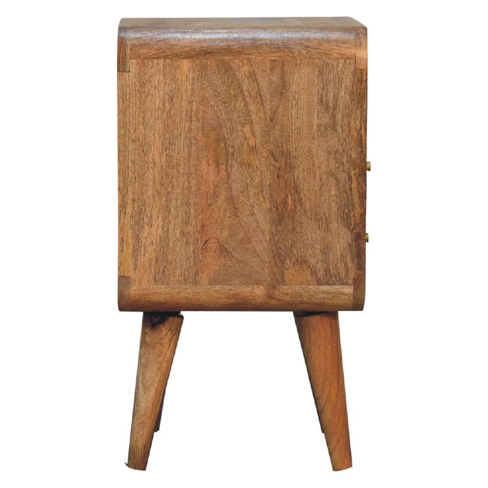 Artisan - Mini Lille Curved Nightstand