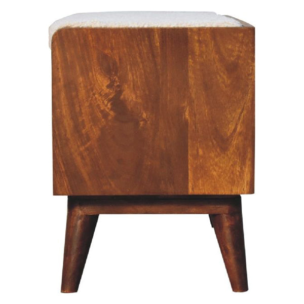 Artisan - Boucle Nordic Storage Bench
