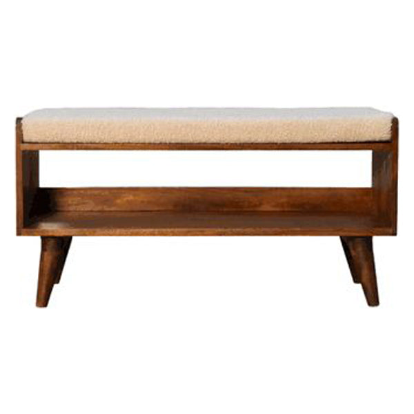 Artisan - Boucle Nordic Storage Bench